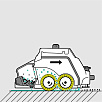 Поломоечная машина Karcher BR 55/40 RS Bp Pack  с площадкой для водителя